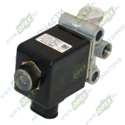 КЭМ 10-03 Клапан электромагнитный 24В, L=85; фишка 2 плос. клеммы, КамАЗ, МАЗ; являются составляющими блока клапанов БЭК 37.000 Объединение Родина